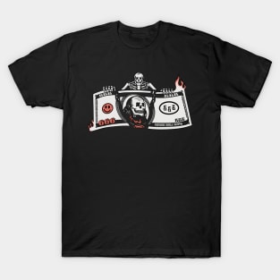 Money and Skull, Money and Money T-Shirt